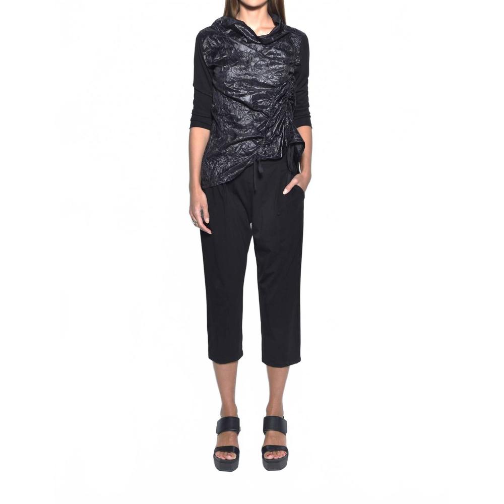 NEW SIMPLY MILA women's chloe top in black